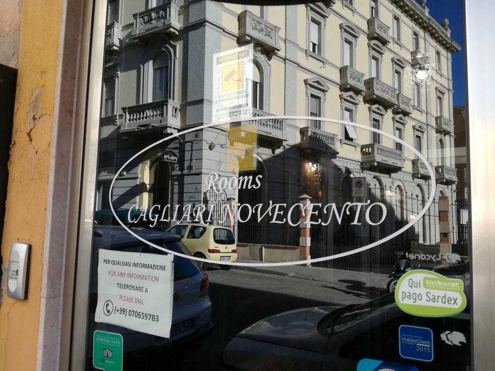 Cagliari Novecento Hotell Exteriör bild